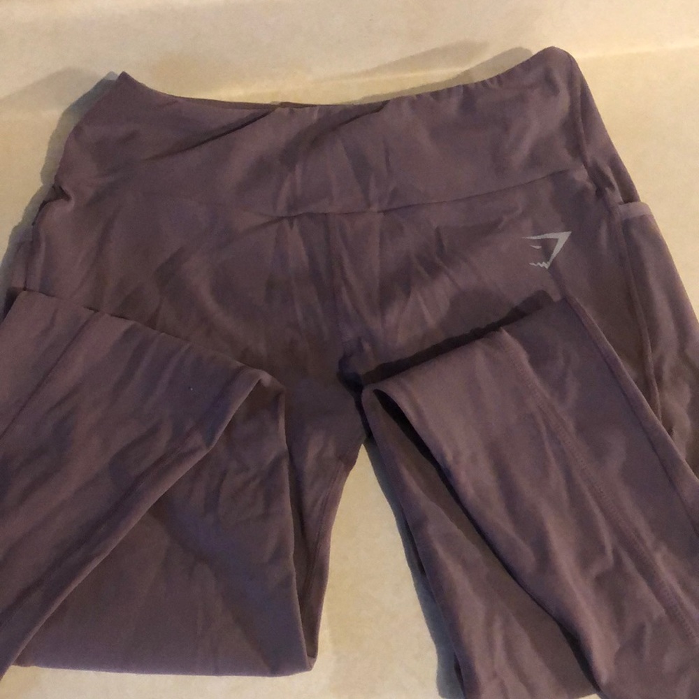 Gymshark leggings, two very light spots, no holes, some light pilling (see pic)